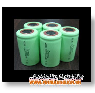 Insdustrial Recharge battery NI-MH/NI-CD, SC2000mAh-1.2V