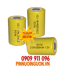 NICD 2/3A1200MAH 1,2V Battery | Available in stock ready for shipping