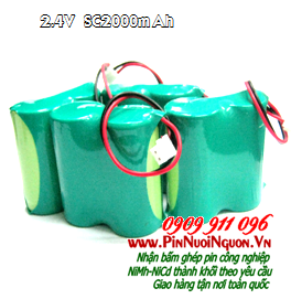 NiMh 2.4V-SC2000mAh Rechargeable Battery Pack | In stock now