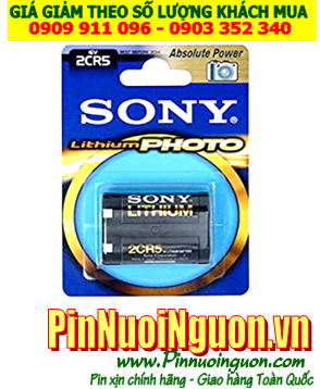 Pin Sony 2CR5; Pin 2CR5; Pin 6v Lithium Sony 2CR5 _ Vỉ 1viên | HẾT HÀNG