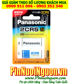 Panasonic 2CR5, 2CR-5W; Pin Panasonic 2CR5 PhotoLithium 6.0v (Nội địa Nhật)