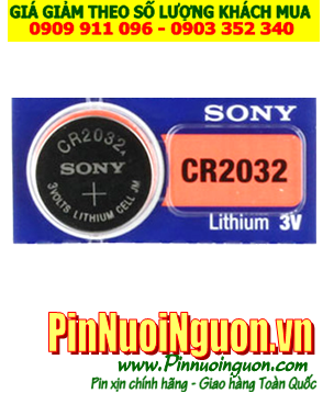 Pin CMOS CR2032; Pin CMOS Sony CR2032 lithium 3V _Made in Indonesia