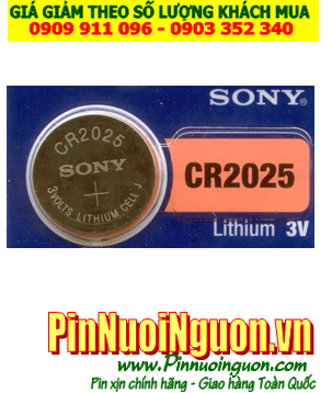 Pin kính 3D lithium 3V Sony CR2025 chính hãng Sony Nhật | hàng có sẳn