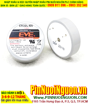 Pin EVE ER32L100; Pin nuôi nguồn EVE ER32L100 3.6V 1700mAh 1/6D (mã tương đương TL-5935)