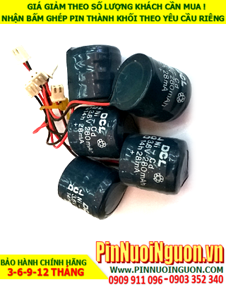 Pin sạc 3.6v-280mAh(3/V280H); Pin sạc NiMh NiCd 3.6v-280mAh(3/V280H); Pin nuôi nguồn PLC 3.6v-280mAh(3/V280H)