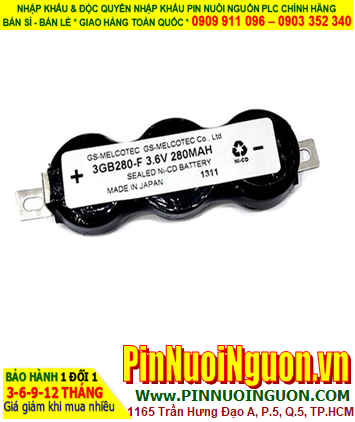Pin 3GB280F; Pin nuôi nguồn Mitsubishi 3GB280F _ Pin sạc NiMh Mitsubishi 3GB280F chính hãng