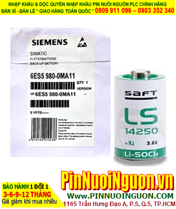 Pin 6ES5980-OMA11; Pin nuôi nguồn Siemens 6ES5980-OMA11  lithium 3.6v _xuất xứ Pháp