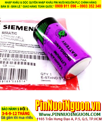 Siemens 6EW1000-7AA; Pin nuôi nguồn PLC Siemens 6EW1000-7AA lithium 3.6v C 7700mAh _Israel