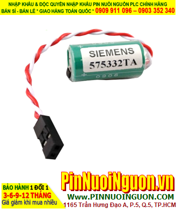 Pin 6FC5247-0AA18-0AA0; Pin nuôi nguồn Siemens 6FC5247-0AA18-0AA0 lithium 3v 1/2AA 950mAh _Xuất xứ Đức