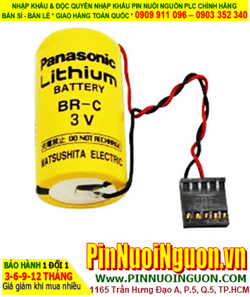 Pin Panasonic BR-C; Pin BR-C; Pin nuôi nguồn PLC Panasonic BR-C lithium 3v 5000mAh _Made in Japan