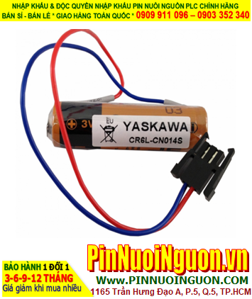 Yaskawa CR6.L-CN14S; Pin nuôi nguồn PLC Yaskawa CR6L-CN14S lithium 3v AA2300mAh _Made in Japan