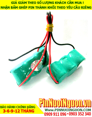 Pin nuôi nguồn NiMh-NiCd sạc 3.6V-1/3AA-300mAh chính hãng | Có sẳn hàng