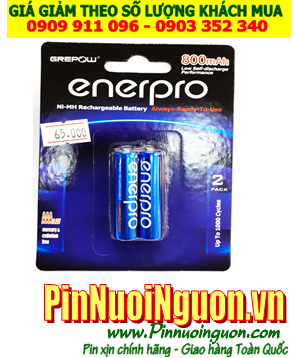Pin chuột vi tính không dây _ Pin sạc NiMh AAA 1.2v EnerPro AAA800mAh