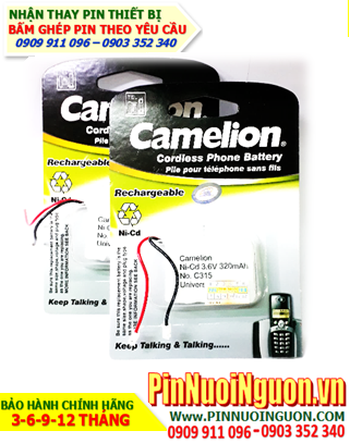Camelion C309; Pin điện thoại bàn không dây Camelion C309 (Pin sạc NiMh 3.6v 2/3AAA 250mAh)