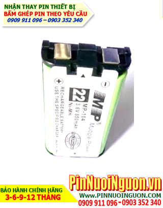 MP HHR-P104; Pin điện thoại bàn không dây Cordlessphone MP HHR-P104 ( Pin sạc NiMh 3.6v 830mAh)