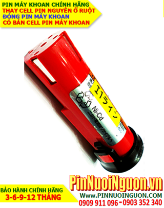 Pin máy khoan Nội địa Nhật NiMh 9.6V-1.3AH (1300mAh)-Thay PIN máy khoan 9.6V-1.3AH (Bảo hành 6 tháng)