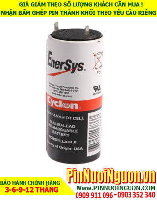 Pin EnerSys Cyclon Sealed Lead Acid 2V-4.5AH chính hãng nhập khẩu từ USA | hàng có sẳn