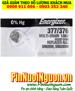 Pin SR626SW _Pin 377; Pin đồng hồ Energizer SR626SW 377 Silver Oxide 1.55v _Made in USA