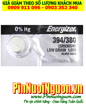 Pin SR936SW _Pin 394; Pin đồng hồ Energizer SR936SW 394 Silver Oxide 1.55v _Made in USA | HẾT HÀNG