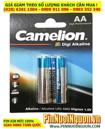 Camelion LR6 AA AM3; Pin AA 1.5v Alkaline Camelion LR6-AM3 Mignon | Vỉ 2viên