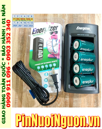 Energizer CHFC3; Bộ sạc pin Energizer CHFC3 kèm 4 pin sạc EnerPlus D9000mAh 1.2v
