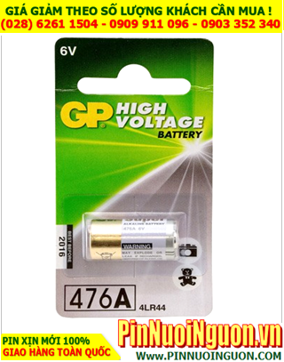 GP 4LR44, PX28A; Pin Alkaline 6.0v GP 4LR44,A544,476A Super High Votage