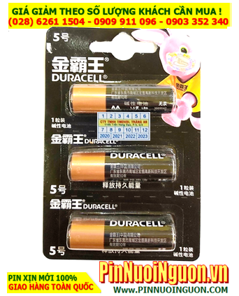 Duracell Pro MN1500-LR6, Pin AA 1.5v Duracell Pro MN1500-LR6 Alkaline (PHIÊN BẢN NỘI ĐỊA) _Vỉ 3viên