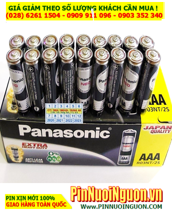 COMBO MUA 01HỘP 60viên Pin 1.5v AAA Panasonic R03NT/2S chính hãng _Giá chỉ 158.000/Hộp 60viên