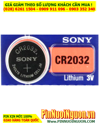 Pin remote CR2032; Pin Remote điều khiển Ôtô Sony CR2032 lithium 3.0v chính hãng | CÒN HÀNG