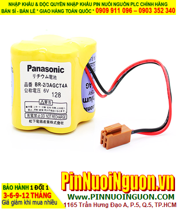 Panasonic BR-2/3AGCT4A; Pin nuôi nguồn Panasonic BR-2/3AGCT4A lithium 6v chính hãng _Xuất xứ Nhật