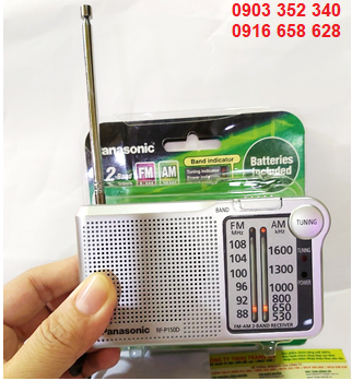 Panasonic Radio RF-P150DBA, Đài RADIO FM - AM chính hãng Panasonic RF-P150DBA _Made in Indonesia