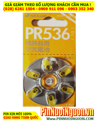 Pin máy trợ thính Nexcell A10, PR536 - Pin máy điếc Nexcell A10, PR536 _Made in Japan |HẾT HÀNG