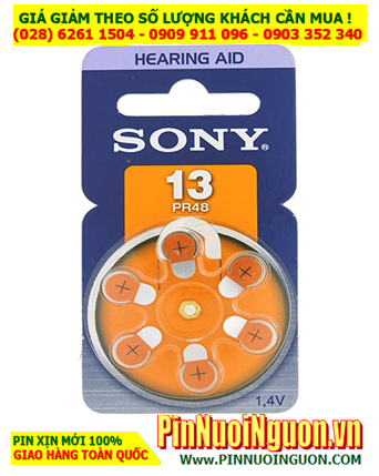 Sony PR48 _Pin số 13; Pin máy trợ thính Sony PR48 _Pin số 13; Pin máy điếc Sony PR48 _Pin số 13