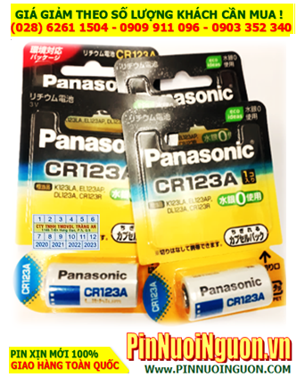 Panasonic CR123A Lithium 3.0v Battery (PhotoLithium Panasonic CR123A Battery)