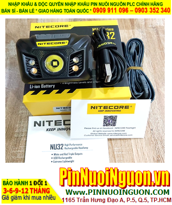 Nitecore NU32, Đèn pin đội đầu siêu sáng Nitecore NU32 chiếu xa 125m với Cree XP-G3 S3 chính hãng