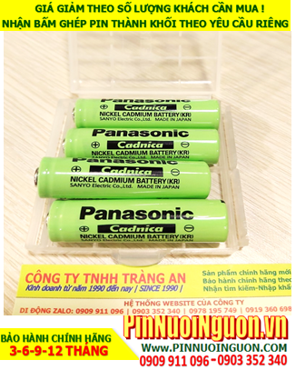 Panasonic N-700AAC; Pin sạc NiCd Panasonic Cadnica N-700AAC (AA700mAh 1.2v) _Made in Japan | CÓ SẲN