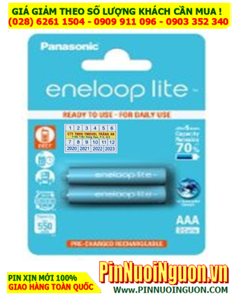 Panasonic BK-4LCCE/2BT; Pin sạc AAA550mAh 1.2v Panasonic EneloopLite BK-4LCCE/2BT | HẾT HÀNG