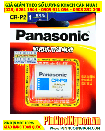 Pin CMOS CR-P2; Pin CMOS Panasonic CR-P2 lithium 6V _Made in Japan