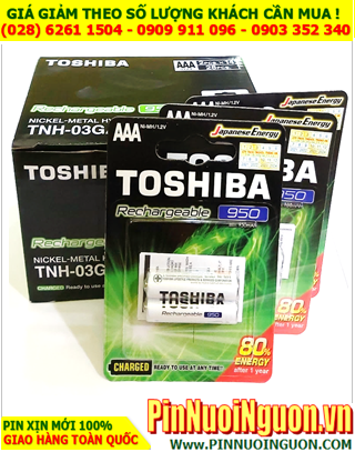 COMBO MUA 1 HỘP 14vỉ Pin sạc AAA 950mAh 1.2v Toshiba TNH-03GAE BP-2C _Giá chỉ 2.030.000/Hộp 28viên
