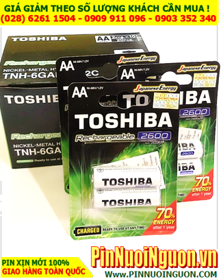 COMBO MUA 1HỘP 10vỉ Pin sạc AA 2600mAh 1.2v Toshiba TNH-6GAE BP-2C _Giá chỉ 1.639.000/HỘP 20viên