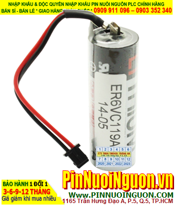 Pin ER6VC119A11-11; Pin nuôi nguồn ER6VC119A11-11 lithium 3.6v AA 2000mAh _Xuất xứ Nhật