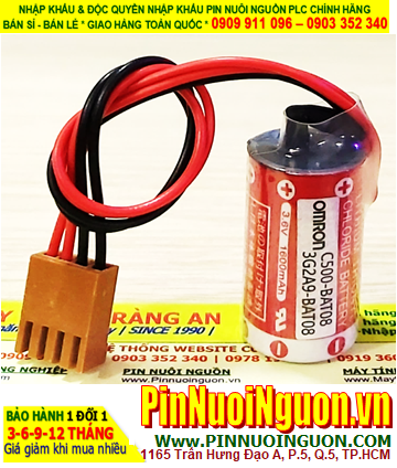Pin Omron C500-BAT10; Pin C500-BAT10; Pin nuôi nguồn PLC Omron C500-BAT10 _Made in Japan