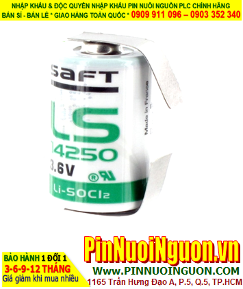 Saft LS14250 Lithium 3.6V size 1/2AA Battery for PLC-CNC  | In stock now