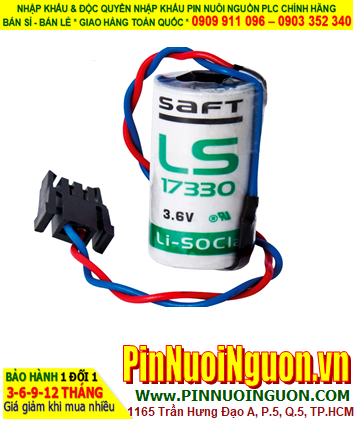 Omron C500-BAT08 lithium 3.6V battery (SAFT-FRANCE) | In stock now