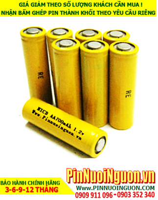 NICD AA700MAH 1,2V Battery | Available in stock ready for shipping