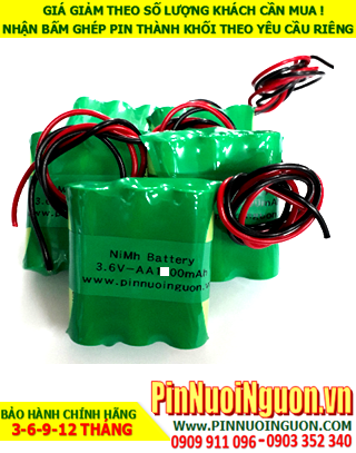 NiMh 3.6v-AA1800mAh Rechargeable Battery Pack