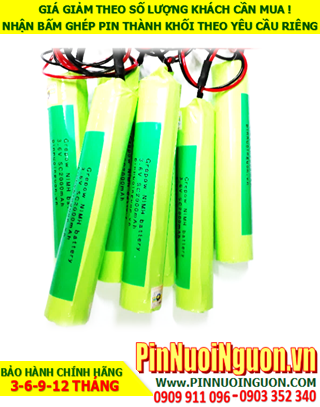 NiMh 3.6v-C2500mAh Rechargeable Battery Pack