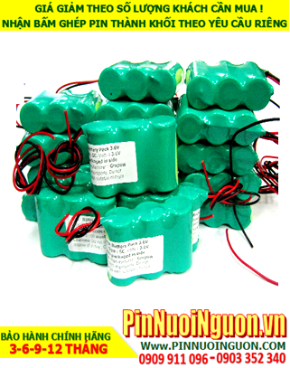 NiMh 3.6v-SC2000mAh Rechargeable Battery Pack