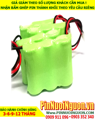 NiMh 3.6v-AA600mAh Rechargeable Battery Pack