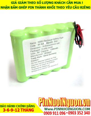 NiMh 6v-AA2300mAh Rechargeable Battery Pack